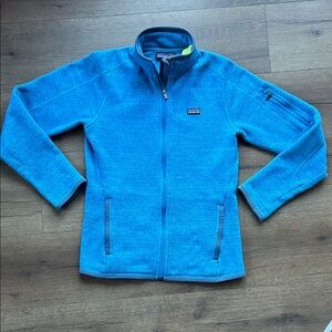 Patagonia Teal Full-Zip Jacket ! Medium